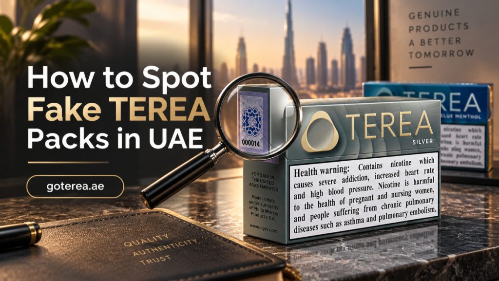 How to Spot Fake TEREA Packs in UAE